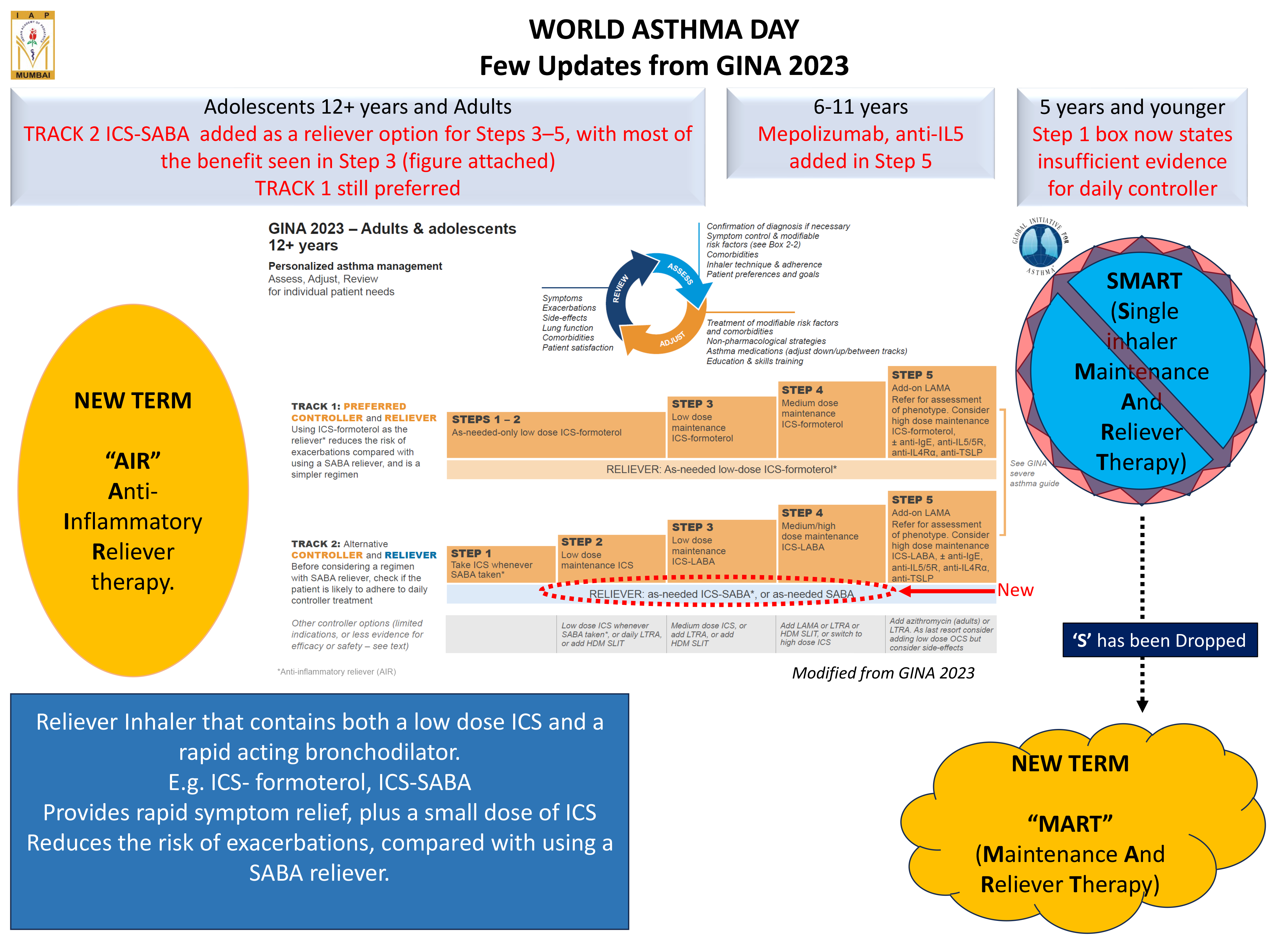 World Asthma Day – Updates from GINA guidelines 2023