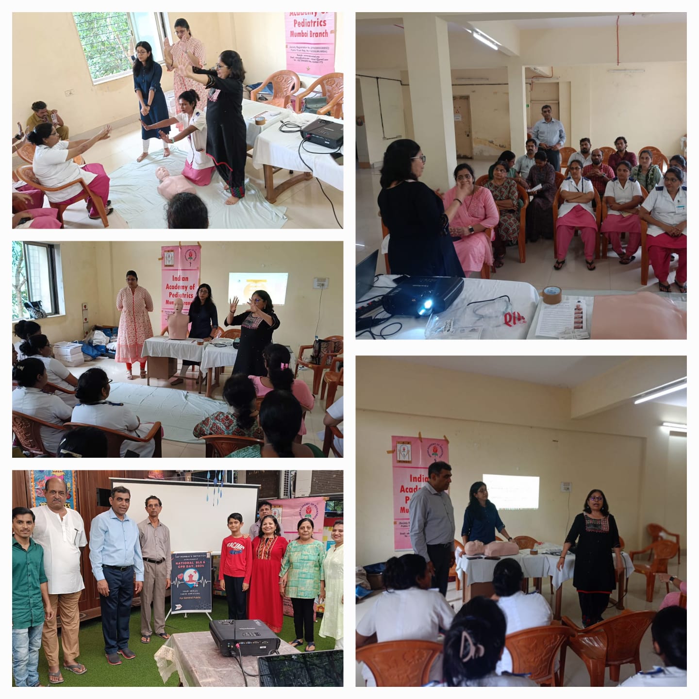 National BLS/CPR Day – Akurli Maternity Home – Kandivli, Mumbai