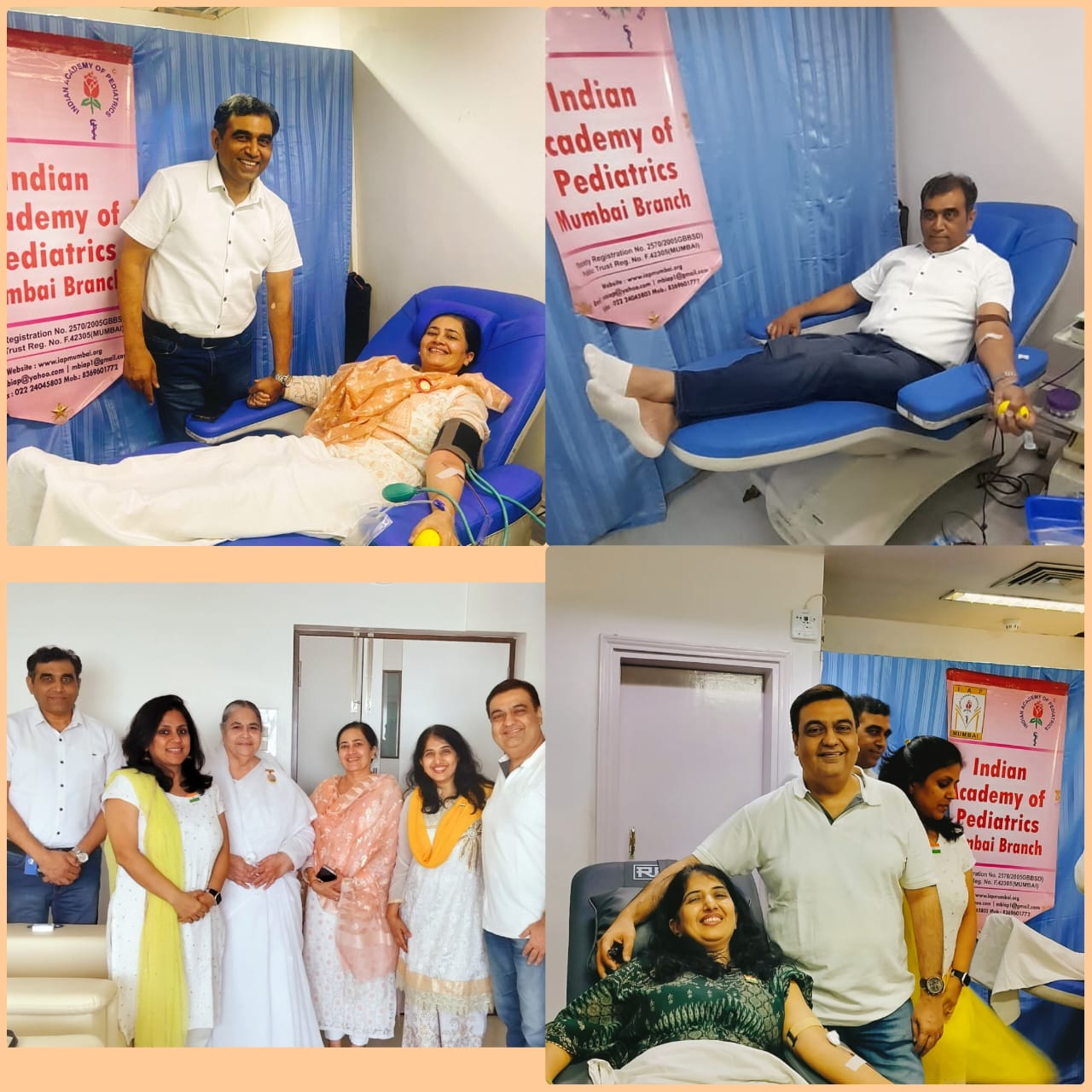 Blood Donation Camp at BSES MG hospital, Andheri West