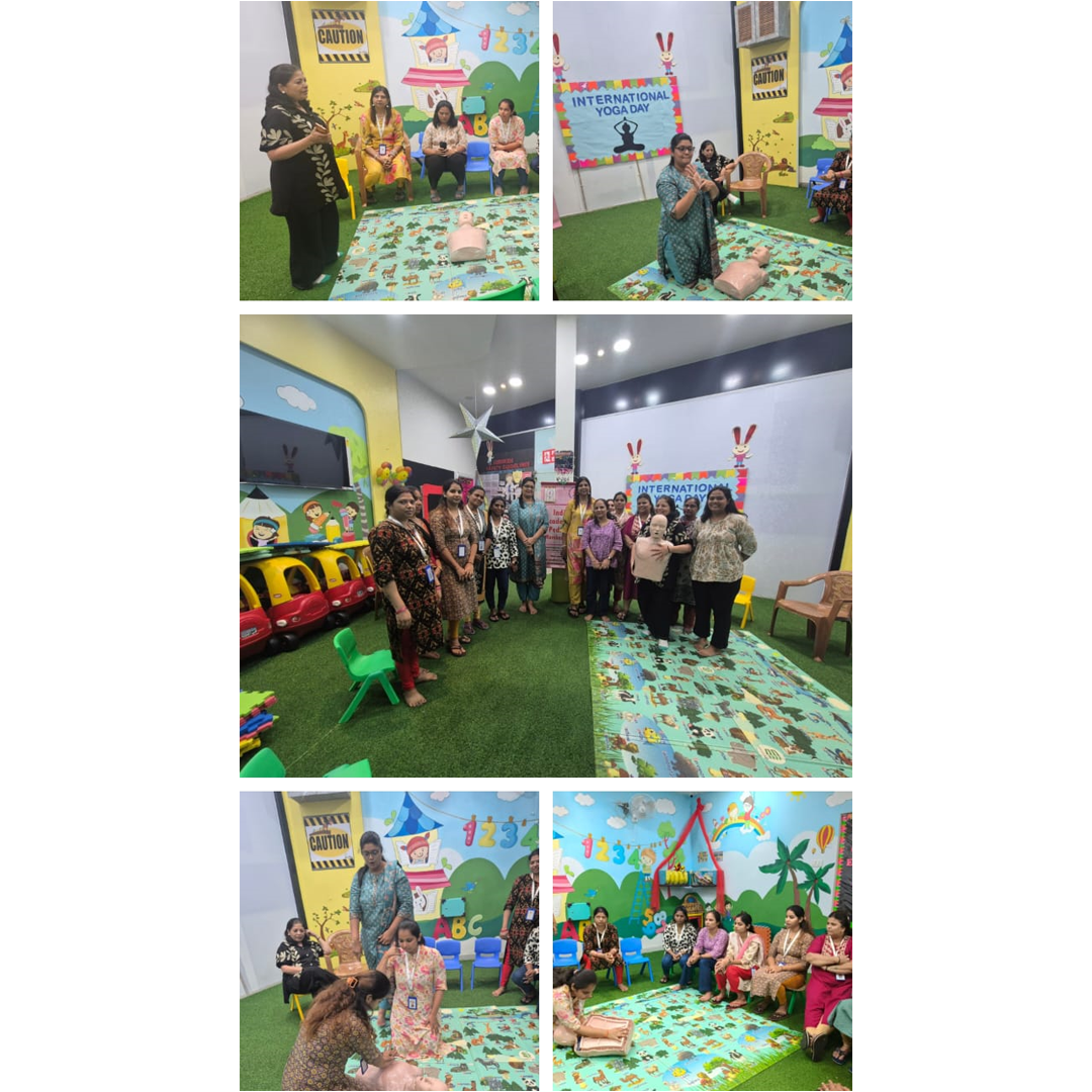 CPR session – at Eurokids preschool Kandivali