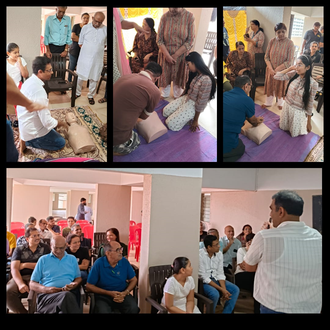 CPR session – Govardhan Nagar Society
