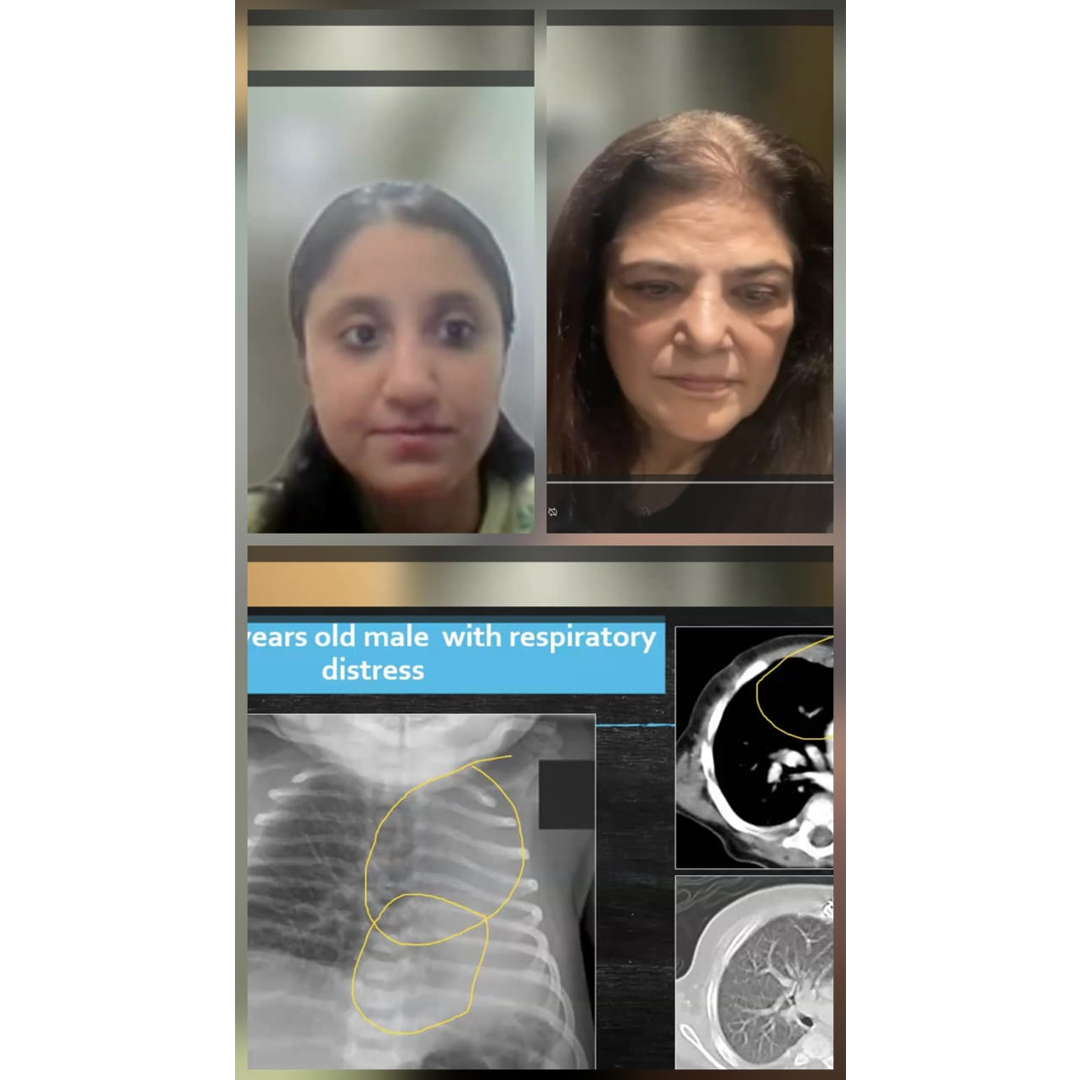 online CME, Pulmo-Radio Cross talk