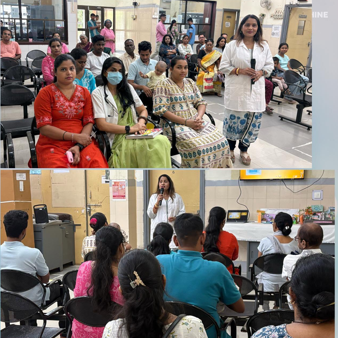 Health Talk on “Complementary feeding”