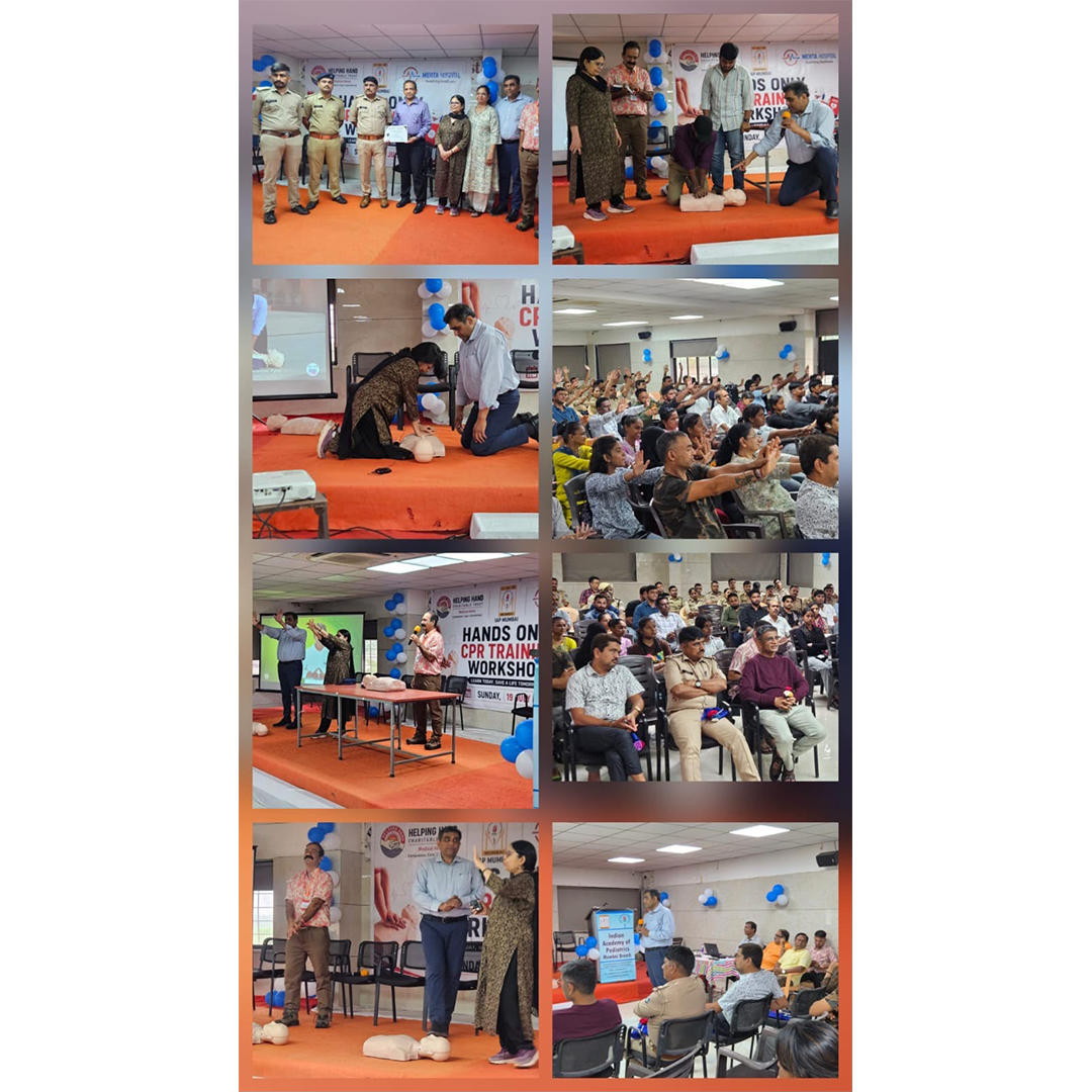 CPR and AED training session